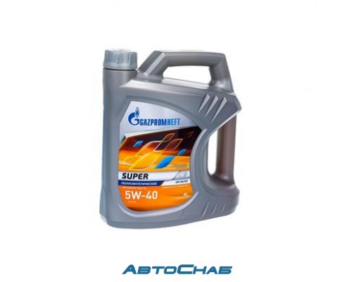 Газпромнефть Супер 5W40 SG/CD 4л п/с Моторное масло Газпромнефть Супер 5W40 SG/CD 4л п/с Моторное масло